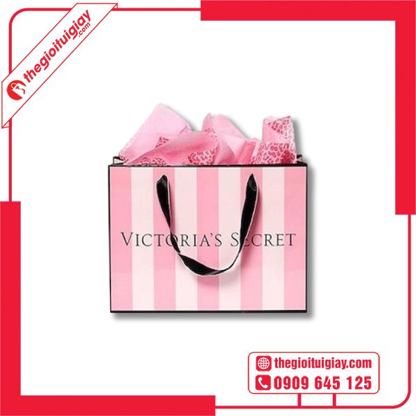 Mẫu túi giấy Victoria Secret đựng đồ