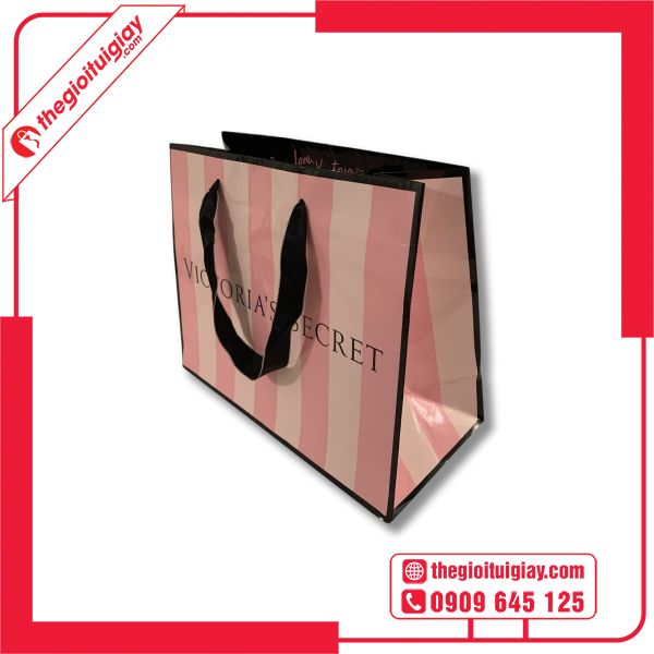 Mẫu túi giấy Victoria Secret đựng quà