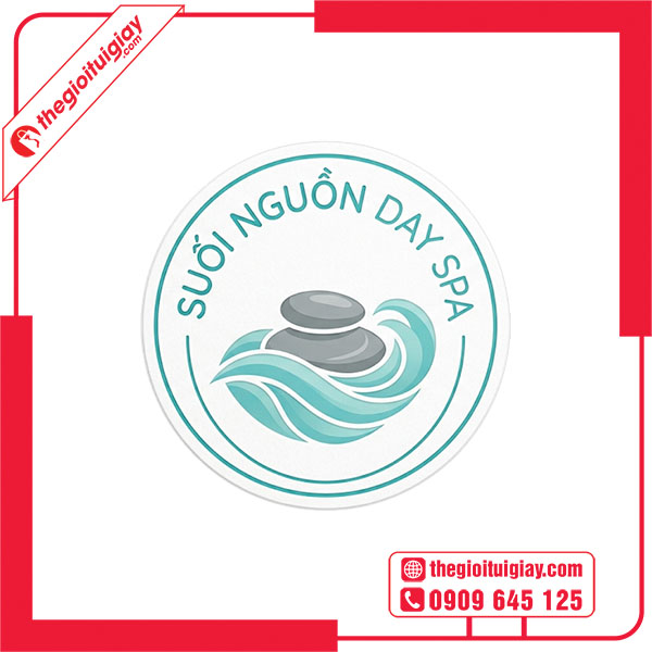 Mẫu logo spa SUỐI NGUỒN
