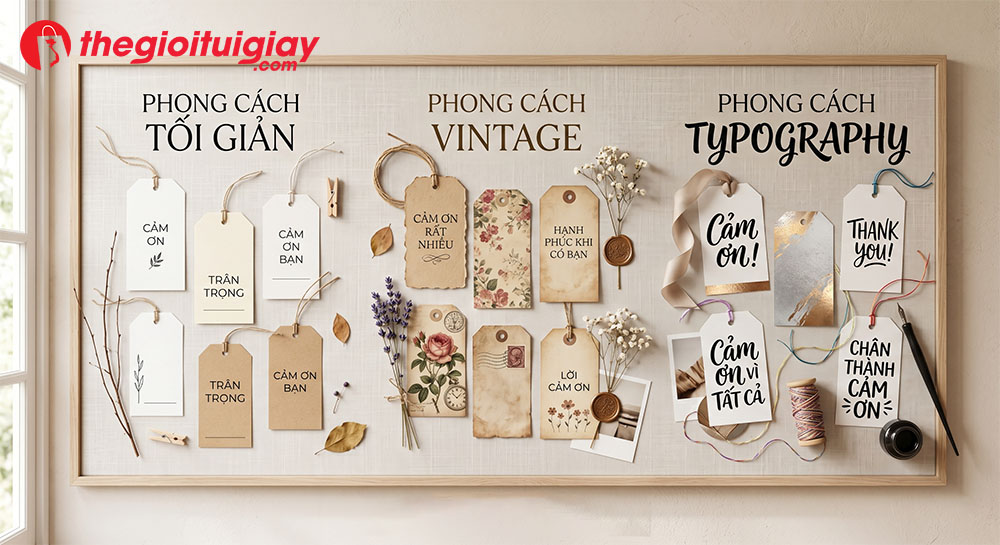 Tổng hợp mẫu tag cảm ơn dẫn đầu xu hướng 2026