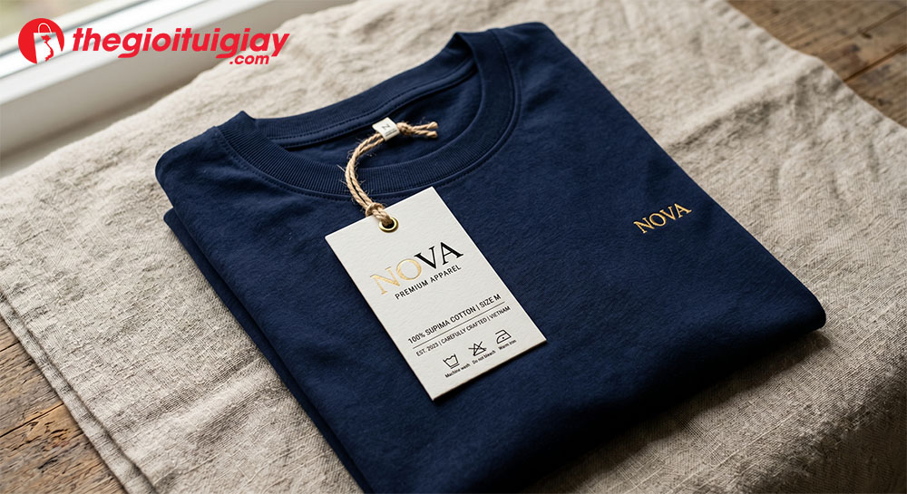 Tag quần &aacute;o m&aacute;c thẻ b&agrave;i local brand thiết kế cao cấp
