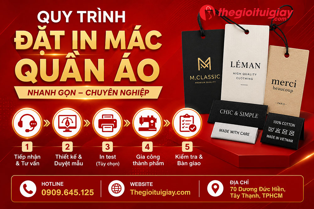 Quy Tr&igrave;nh Đặt In M&aacute;c Quần &Aacute;o Nhanh Gọn Chuy&ecirc;n Nghiệp