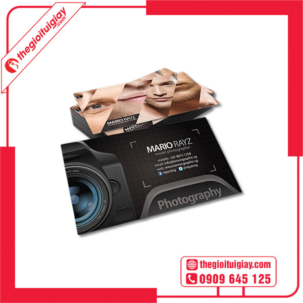 Mẫu card visit camera MARIO RAYZ
