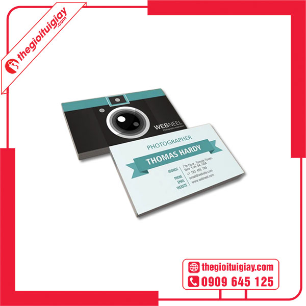 Mẫu card visit camera THOMAS HARDY