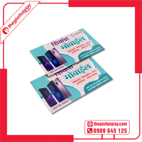 Mẫu card visit cửa hàng điện thoại cao cấp