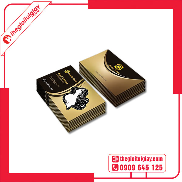Mẫu card visit make up ấn tượng