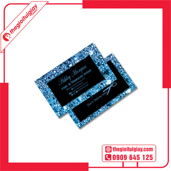 Mẫu card visit make up độc đáo