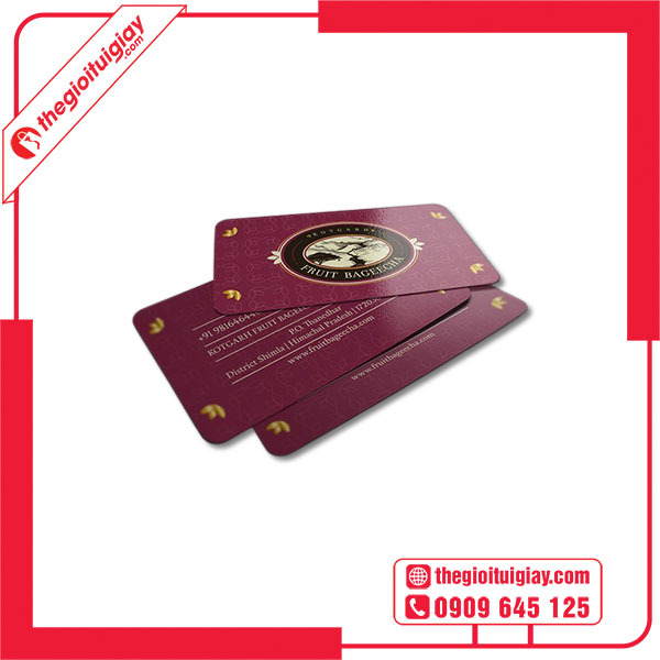 Mẫu card visit trái cây BACEECHA