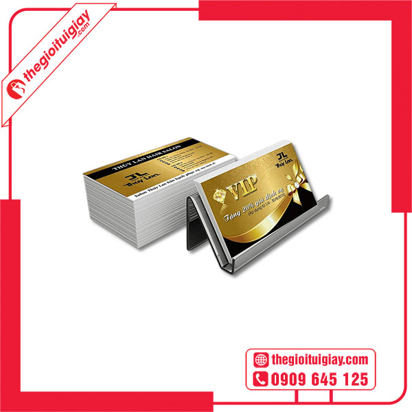 Mẫu card visit VIP THÚY LOAN HAIR SALON