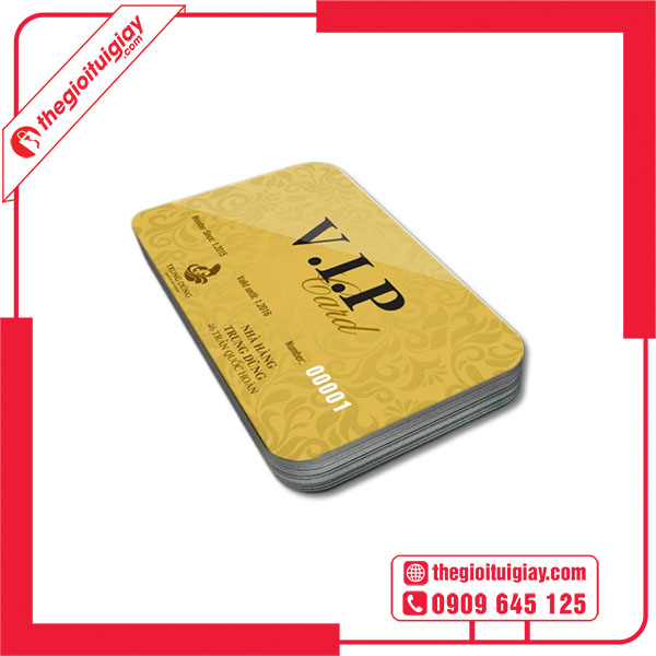 Mẫu card visit VIP của nhà hàng