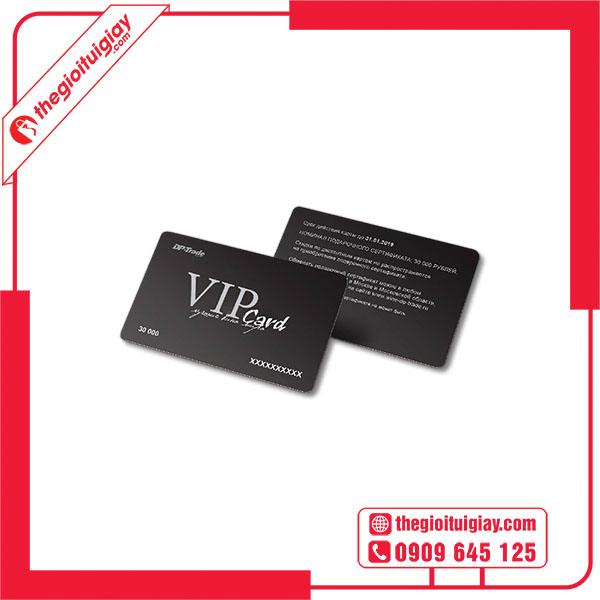 Mẫu card visit VIP DP Trade