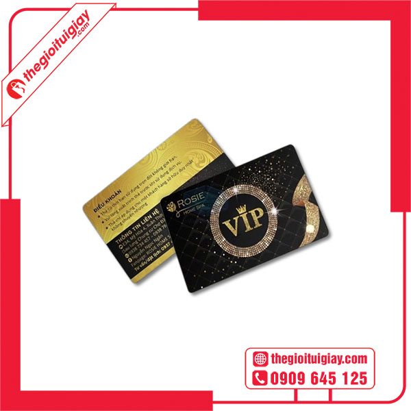 Mẫu card visit VIP ROSIE