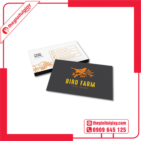 Mẫu card visit yến sào độc đáo