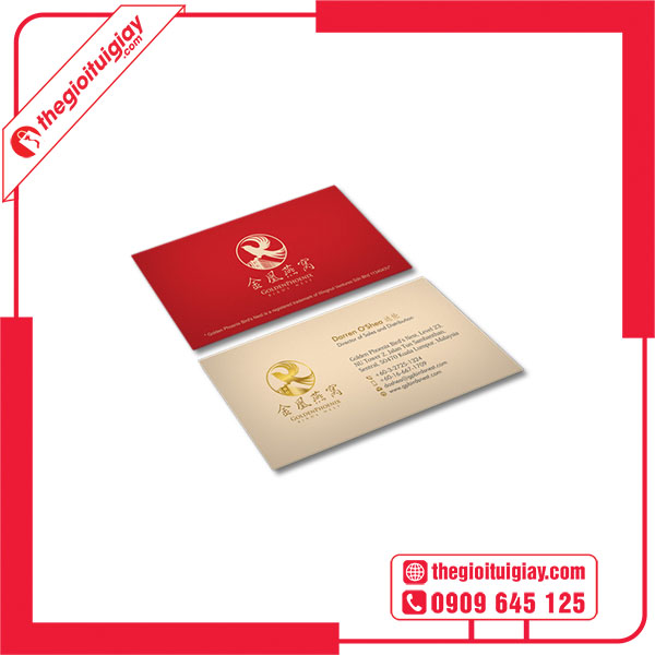 Mẫu card visit yến sào thu hút