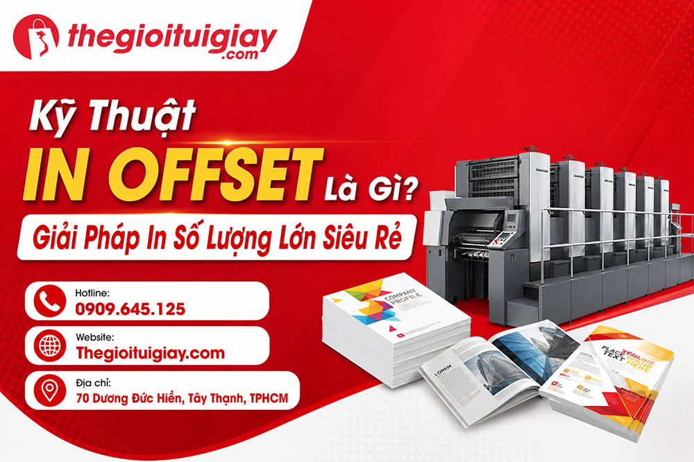 Kỹ Thuật In Offset Là Gì? Giải Pháp In Số Lượng Lớn Siêu Rẻ