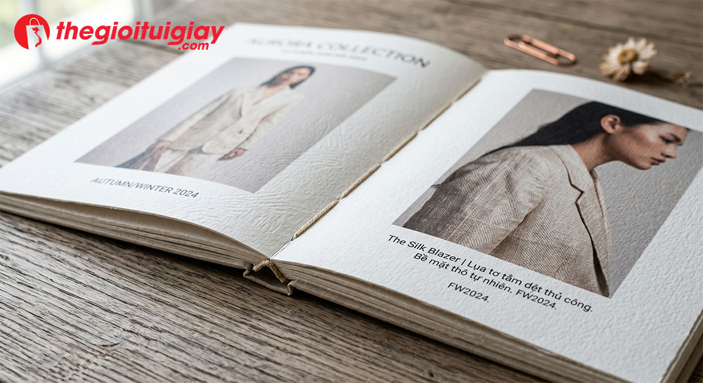 Mẫu catalogue thời trang in tr&ecirc;n chất liệu giấy mỹ thuật cao cấp