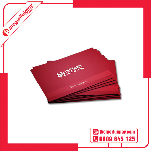 Card Visit Màu Đỏ