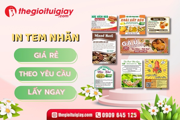 In Tem Nhãn Giá Rẻ, Theo Yêu Cầu, Lấy Ngay | Báo Giá Nhanh