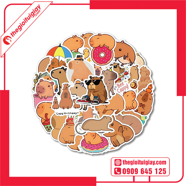 Sticker Capybara