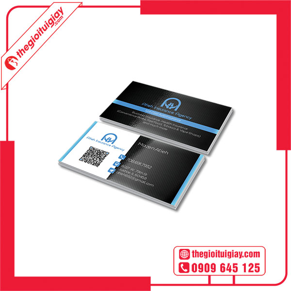Mẫu card visit bảo hiểm độc đáo