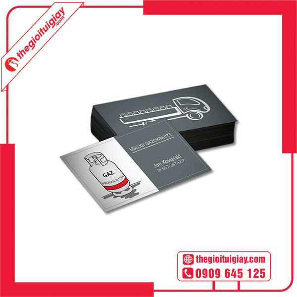 Mẫu card visit gas sáng tạo