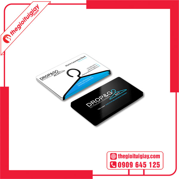 Mẫu card visit giặt là chuyên nghiệp