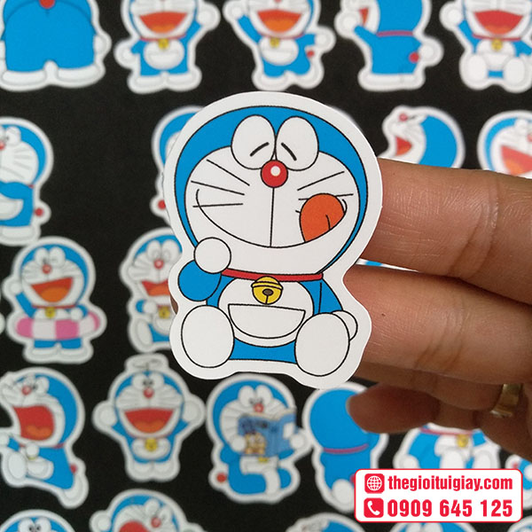 Mẫu sticker Doraemon cute