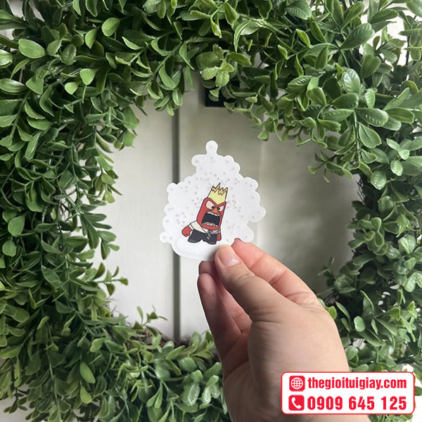 Mẫu sticker Inside Out 2 nhân vật Anger (Giận Dữ)