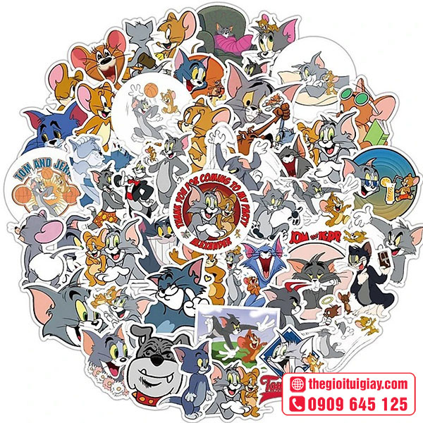 Mẫu sticker jerry chuyên nghiệp