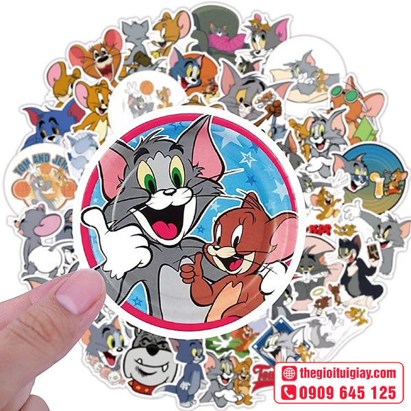 Mẫu sticker jerry đơn giản