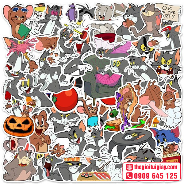 Mẫu sticker jerry thu hút