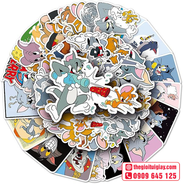 Mẫu sticker jerry độc đáo