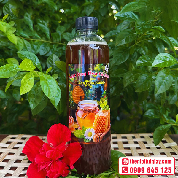 Mẫu tem mật ong Cánh Đồng Vàng