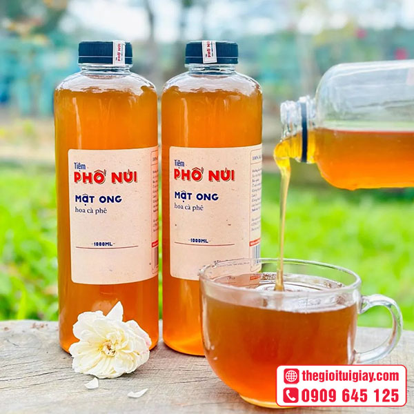 Mẫu tem mật ong Phố Núi