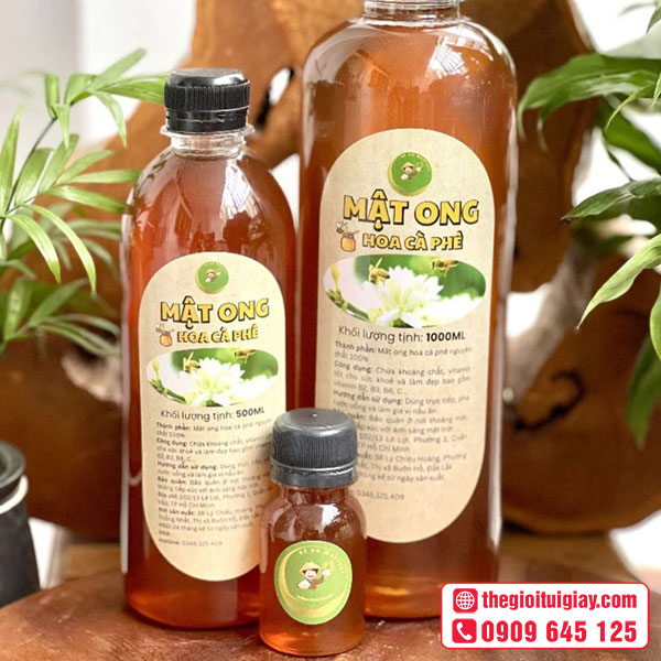 Mẫu tem mật ong thu hút