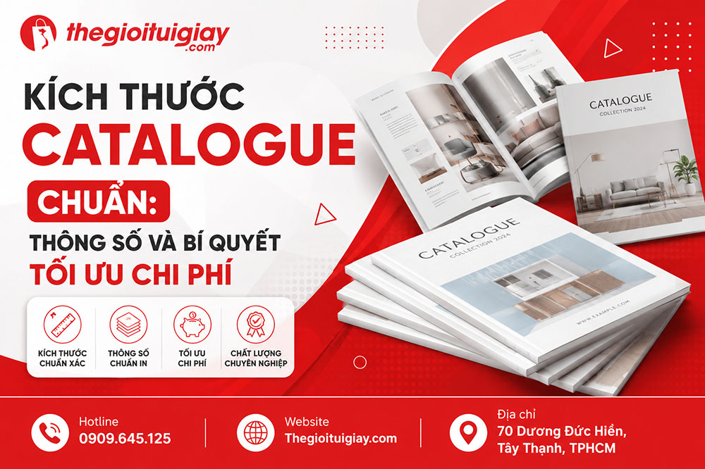 Kích Thước Catalogue Chuẩn: Thông Số Và Bí Quyết Tối Ưu Chi Phí