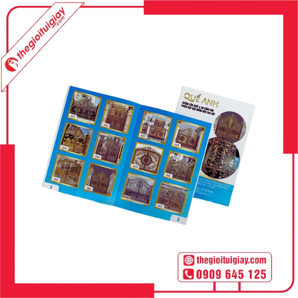 Mẫu catalogue cửa sắt sơn m&agrave;u đen nh&aacute;m - Quế Anh