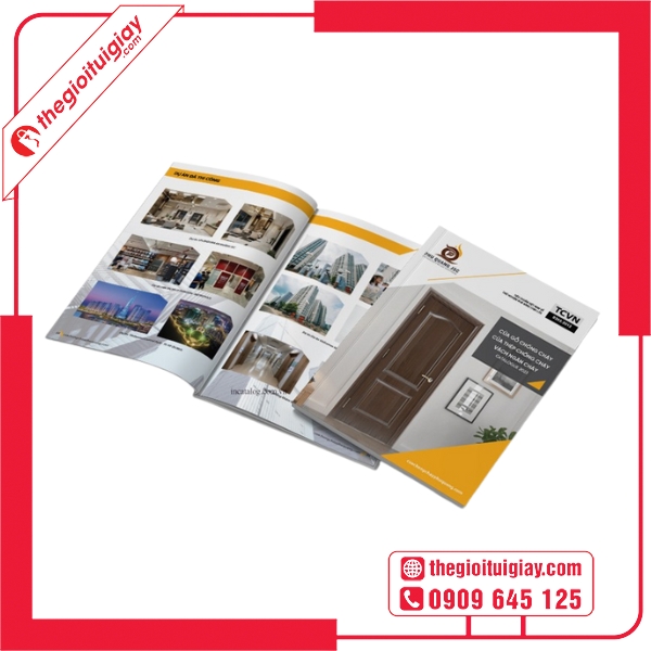 Mẫu catalogue cửa sắt mở gập tiện dụng