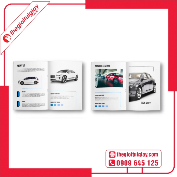 Mẫu catalogue xe điện d&ugrave;ng để quảng b&aacute; tại showroom v&agrave; sự kiện