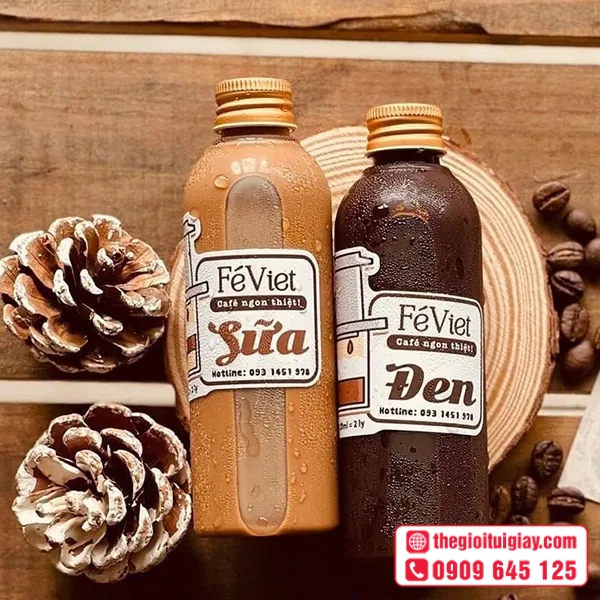  Mẫu tem cà phê cổ handmade tạo cảm giác gần gũi, mộc mạc 