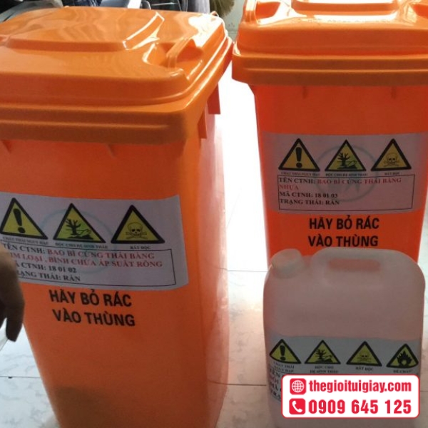 Mẫu tem cảnh báo nguy hiểm dùng phổ biến