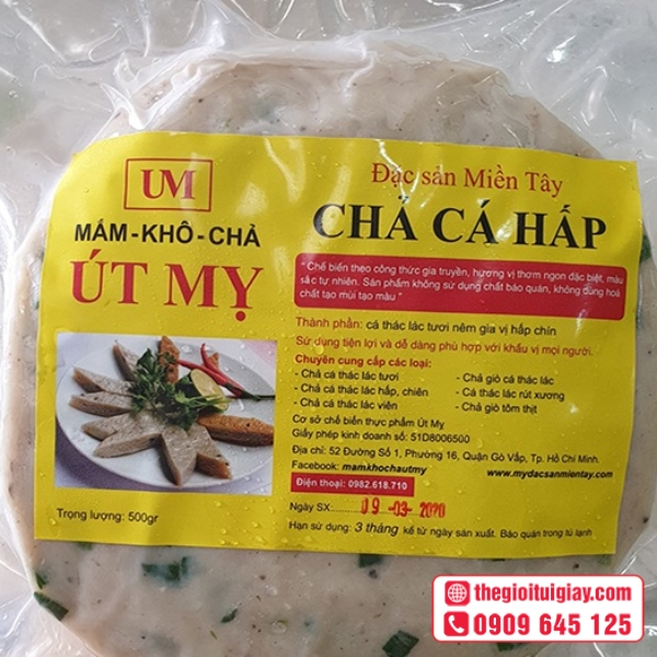  Mẫu tem dán chả cá Út Mỵ chống thấm nước chất lượng cao 