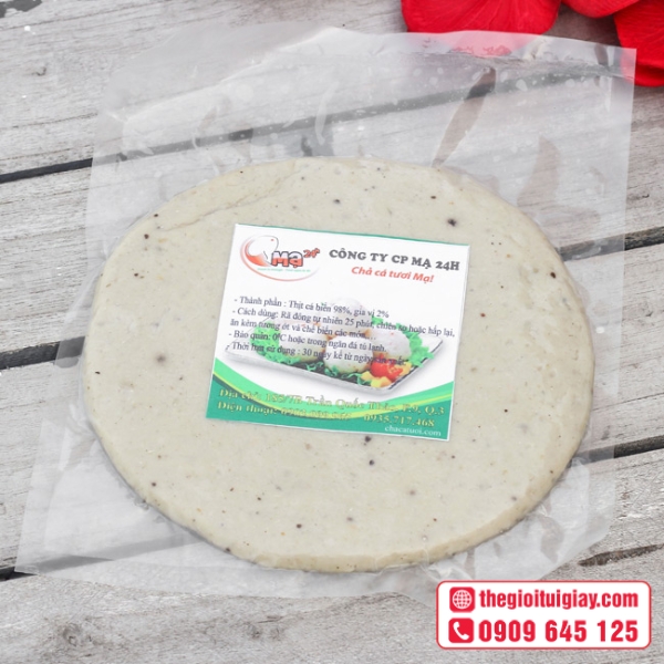  Mẫu tem dán chả cá đẹp phong cách hiện đại 