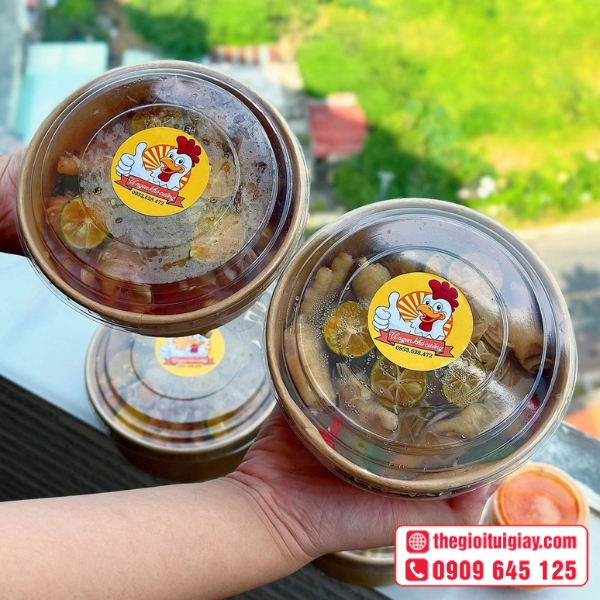  Mẫu tem nhãn chân gà phù hợp với sản phẩm đóng hộp 