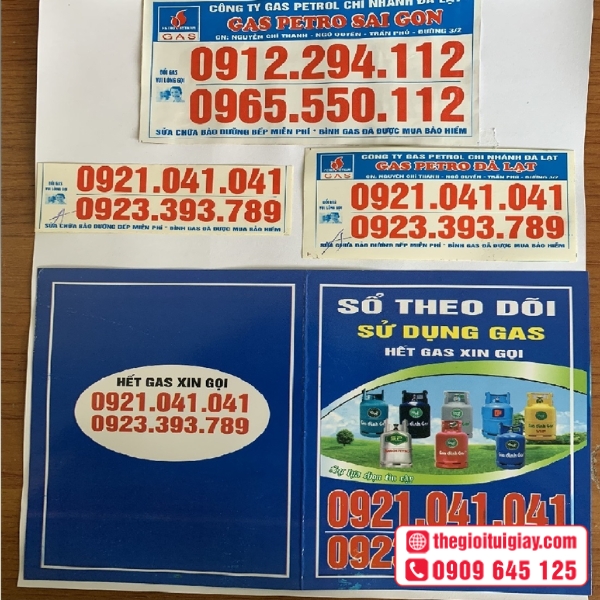  Mẫu tem dán bình gas đẹp mắt cho thương hiệu lớn 