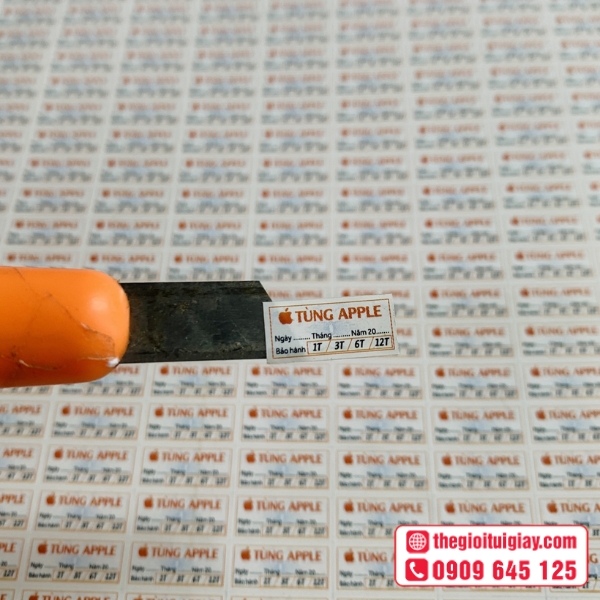  Mẫu tem dán điện thoại Tùng Apple độc quyền cho doanh nghiệp 