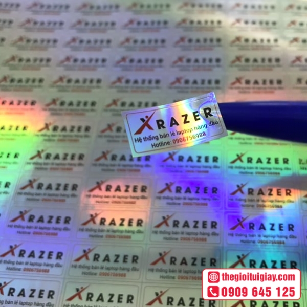  Mẫu tem dán laptop Razer kiểu hologram 