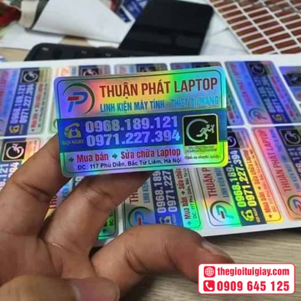  Mẫu tem nhãn dán laptop số lượng ít - Thuận Phát Laptop 