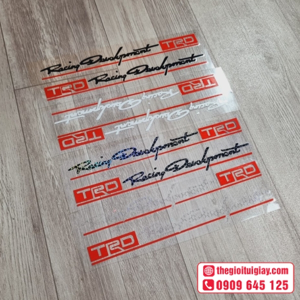  Mẫu tem dán phuộc trước decal PVC bền đẹp 