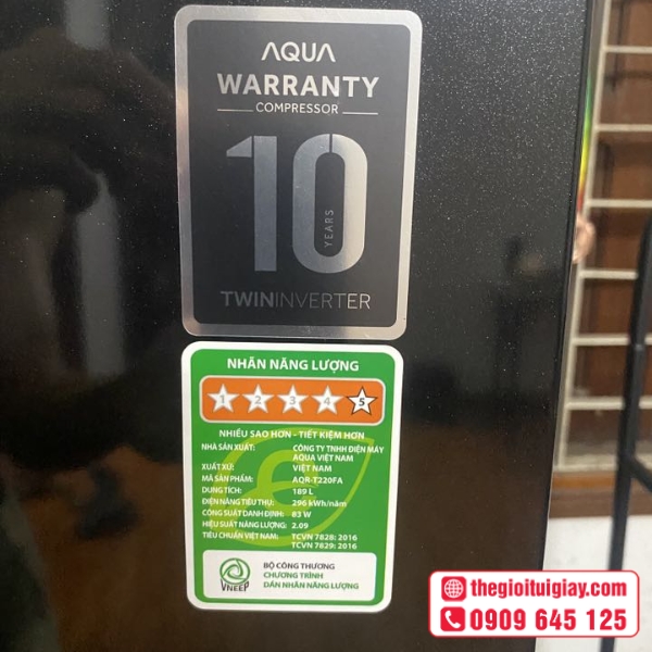  Mẫu tem dán bảo hành tủ lạnh 